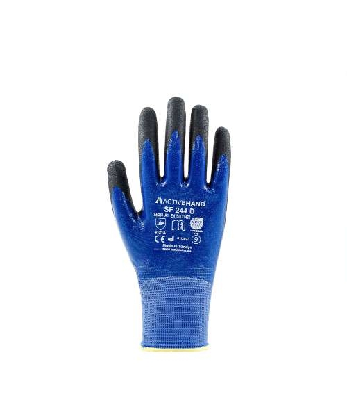 Activehand SF244D Tam Kaplı Nitril Kaplı Eldiven
