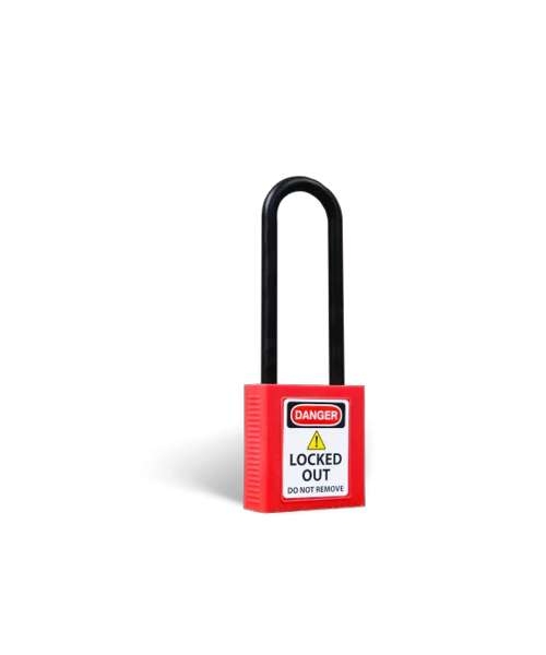 BBU® SAFETY GÜVENLİK KİLİDİ PLASTİK KANCA 74MM