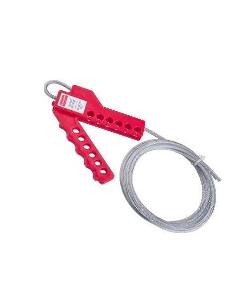 BBU® SAFETY WL02 KABLOLU KİLİT ÇOKLAYICI 4MM 3 METRE