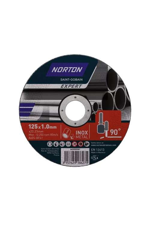Norton Norton Expert Çelik ve Inox için Düz Kesme Diski